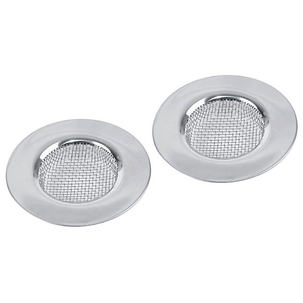 2x Sitko do Zlewu Zlewozmywaka Umywalki Odpływu Filtr Zestaw Sitek 7,5 cm