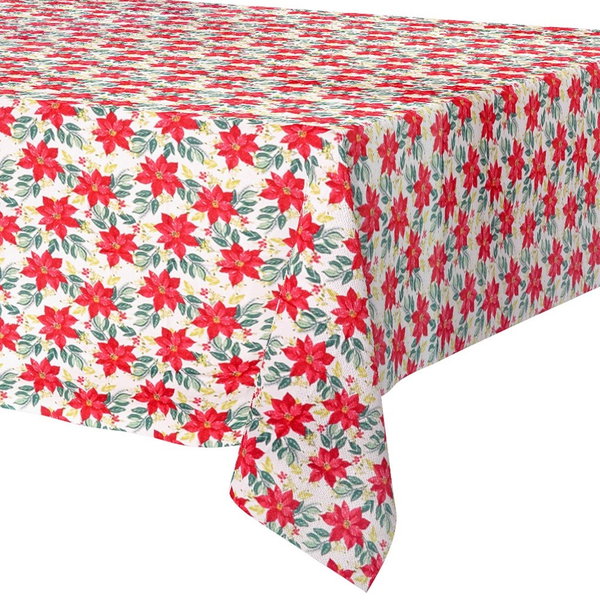 Obrus Świąteczny na Stół Wigilijny Ozdobny Dekoracyjny na Święta 220x150 cm