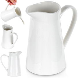 Mlecznik Porcelanowy Dzbanuszek na Mleko Mleczko Śmietankę Sosy Dipy 200 ml