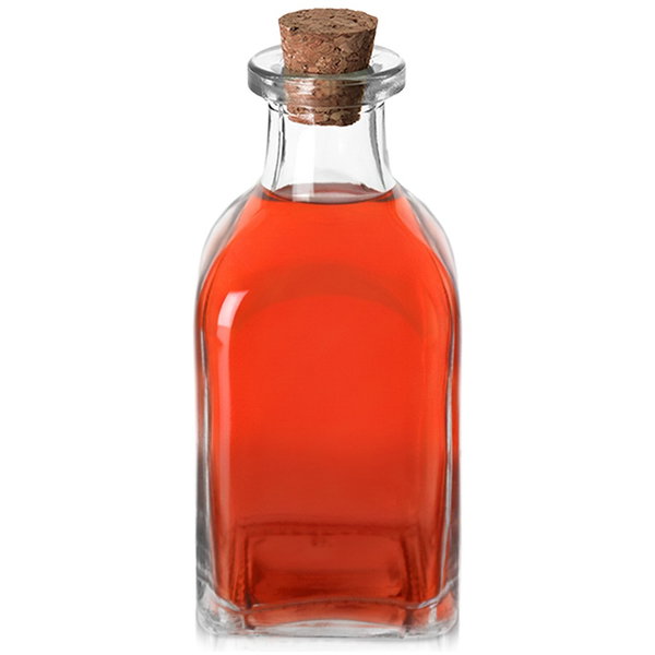 Butelka Szklana z Korkiem na Nalewkę Wino Likier Sok Produkty Sypkie 110 ml