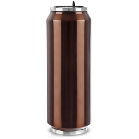 Kubek Termiczny Puszka Termos Bidon na Napoje Ciepłe Zimne Miedziany 0,7L