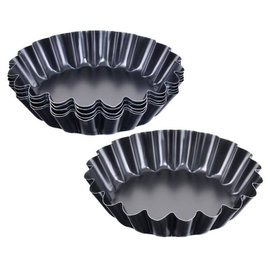 6x Foremki Tartaletki Mała Forma Mini Tarty Babeczki Metalowe na Tarte