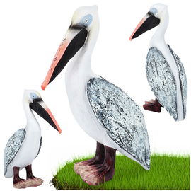 Czapla Ogrodowa Ptak Figurka Ozdobna Dekoracyjna na Ogród Balkon Taras