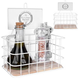 Półka Kuchenna Koszyk na Przyprawy Przechowywania Organizer