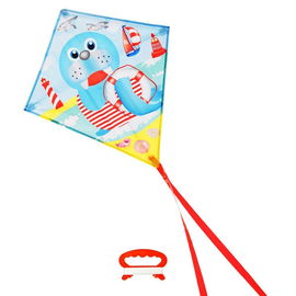 Latawiec Lew Morski Kolorowy dla Dzieci Dziecka Dorosłych z Ogonem