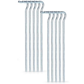 10x Śledzie do Namiotu Kotwy Szpilki Mocujące Wbijane do Ziemi Metal 23 cm