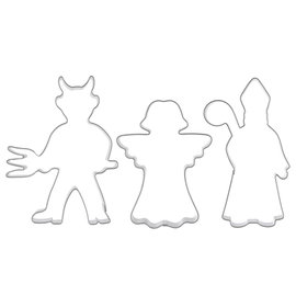 5x Wykrawacze Halloween Foremki Cukiernicze do Ciastek Ciasteczek Pierników