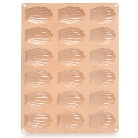 Forma Silikonowa Foremka do Pieczenia Ciastek na Kruche Ciasteczka Muszelki