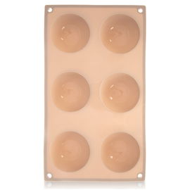 Forma Silikonowa Foremka do Pieczenia Ciastek Półkola Deserów Mono Porcji