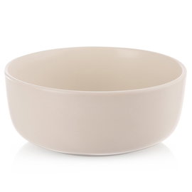 Miska Ceramiczna Miseczka na Zupę Gulasz Płatki Przekąski Kremowa 830 ml