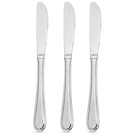 3x Noże Stołowe Obiadowe Stalowe Nóż Zestaw Noży Nava Siren