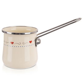 Tygielek Emaliowany do Parzenia Kawy po Turecku Tureckiej Zaparzacz 600 ml