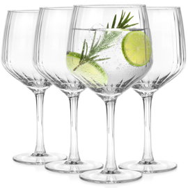 4x Kieliszki do Ginu Aperola Koktajli Wody Duże Zestaw Kieliszków 580 ml