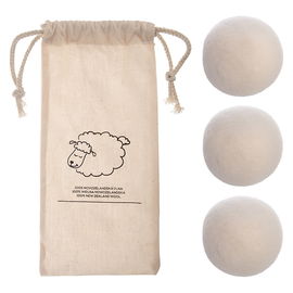 3x Piłki do Prania Kulki Kule Piorące Antykłaczki Zmiękczające do Suszenia