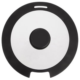 Pokrywka Szklana Silikonowa do Garnka Garnków Patelni Uniwersalna 28/29 cm