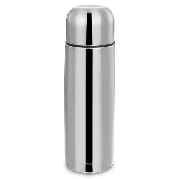 Termos Stalowy na Napoje Ciepłe Zimne z Automatycznym Korkiem Kubek 500 ml