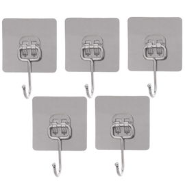 5x Wieszak Samoprzylepny na Ręcznik Ścierkę Haczyk Kuchenny Łazienkowy