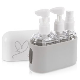 Pojemniki Podróżne Butelki Kosmetyki Wakacje do Samolotu Bagażu Kosmetyczka