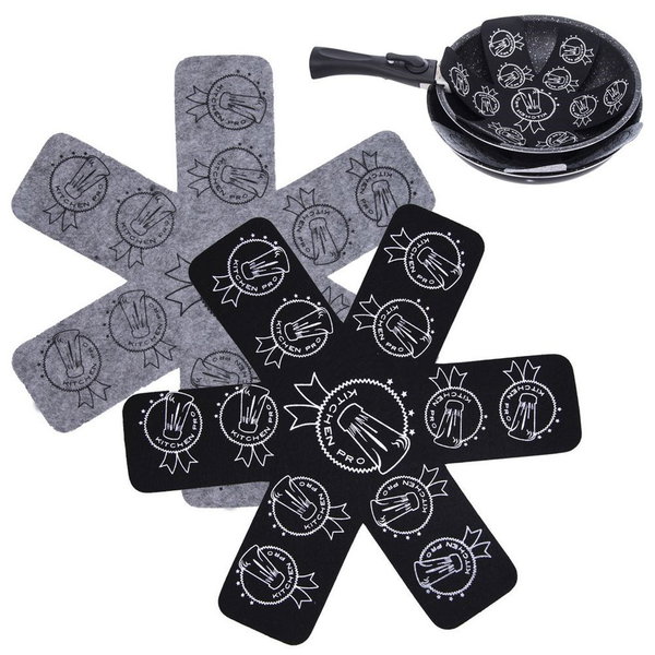 2x Przekładka Podkładki Separatory Filcowe Pod Garnki Patelnie