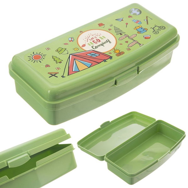 Pojemnik Śniadaniowy Lunchbox Śniadaniówka Pudełko Szkolne na Śniadanie