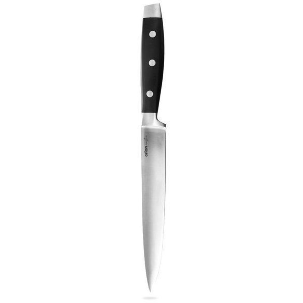 Nóż Kuchenny Stalowy Uniwersalny do Krojenia Siekania Obierania 34 cm
