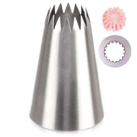Tylka Cukiernicza Stalowa Końcówka do Dekoracji Rękawa Dekorator Gwiazda