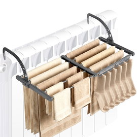 Suszarka na Kaloryfer Grzejnik Balkon Pranie Rozsuwana Regulowana 45-83 cm