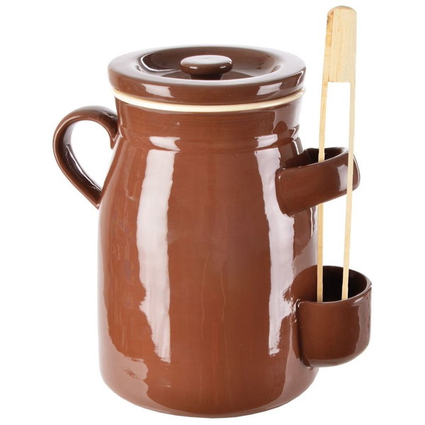 Pojemnik Garnek Ceramiczny do Kiszenia Marynowania Ogórków Kapusty 2,5L