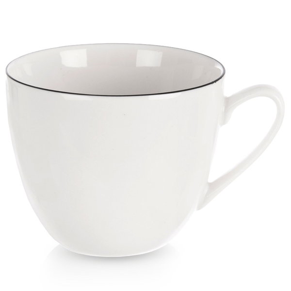 Filiżanka Porcelanowa do Picia Kawy Herbaty Biała Porcelanowa 200 ml