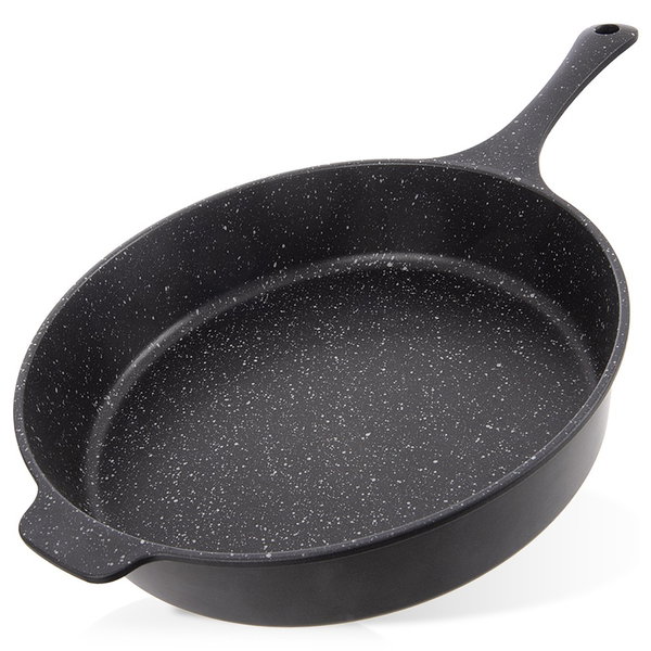 Patelnia Granitowa do Smażenia Duszenia Orion Grande 28 cm na Indukcję Gaz