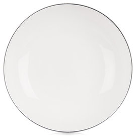 Talerz Obiadowy Głęboki Duży na Obiad Zupę Porcelanowy Biały 20 cm 600 ml