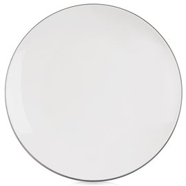 Talerz Deserowy Mały Płytki na Ciasto Desery Porcelanowy Biały 20 cm