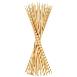 50x Szpikulce Drewniane do Szaszłyków Długie Wykałaczki Patyki Szpilki 35cm