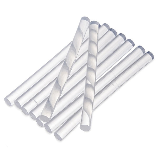 10x Wkład Klej do Pistoletu na Gorąco Klejenia Klejarka 0,7 cm 7 mm