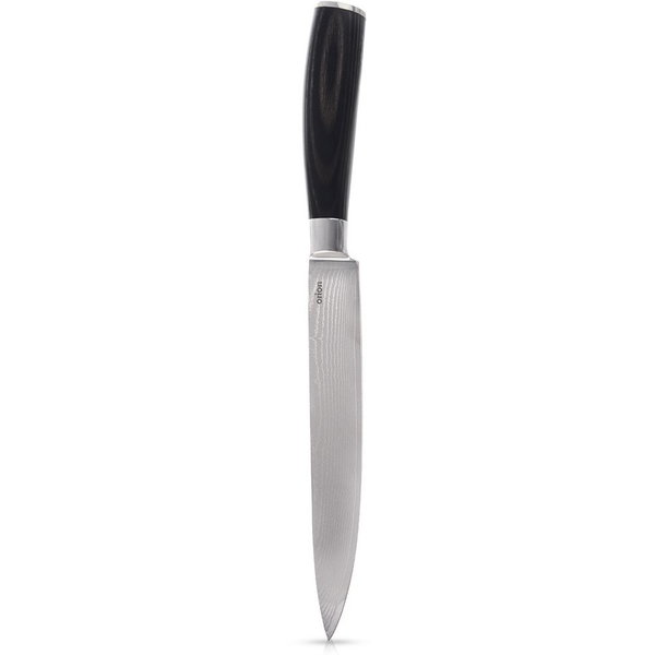 Nóż Orion Damscus Kuchenny do Krojenia Uniwersalny Stal Damasceńska 27 cm
