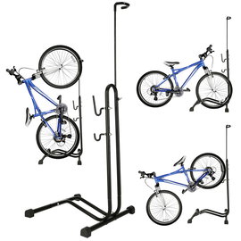 Stojak Rowerowy Serwisowy Uchwyt na Rower Wieszak Stal Czarny Regulowany