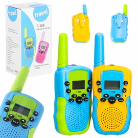 Walkie Talkie Krótkofalówka dla Dzieci 2 Sztuki Zestaw Łoki Toki z Latarką