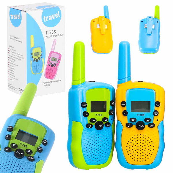 Walkie Talkie Krótkofalówka dla Dzieci 2 Sztuki Zestaw Łoki Toki z Latarką