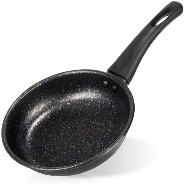 Patelnia Granitowa Nieprzywierająca do Smażenia Duszenia Basic Line 16 cm