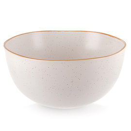 Duża Miska Ceramiczna Beżowa na Zupę Sałatki Przekąski Makaron 18 cm 1,2L