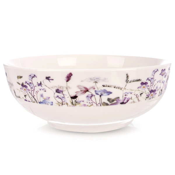 Miska Porcelanowa na Owoce Sałatkę Przekąski Sałatkowa Salaterka 1,6L 20 cm