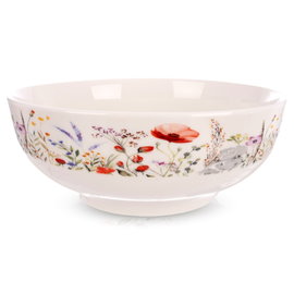 Miska Porcelanowa na Owoce Sałatkę Przekąski Sałatkowa Salaterka 1,6l 20 cm
