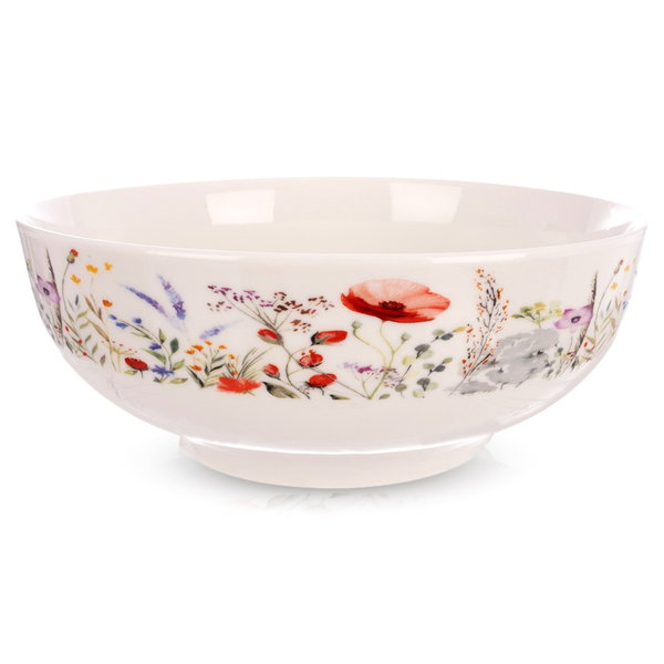 Miska Porcelanowa na Owoce Sałatkę Przekąski Sałatkowa Salaterka 1,6l 20 cm