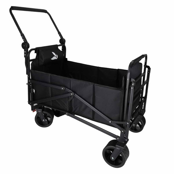 Wózek Transportowy Turystyczny Ogrodowy Plażowy Składany Łóżko Polowe 2w1