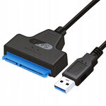 Adapter USB 3.0 do SATA Dysk HDD SSD Przejściówka Kabel do Dysku