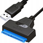 Sata Adapter USB SSD 3.0 do Dysku HDD na Dysk Przejściówka Kabel Dysków 2,5