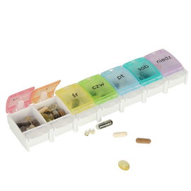 Pojemnik Pudełko na Leki Tabletki Lekarstwa Tygodniowy Organizer 7 Dni