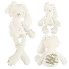 Maskotka Pluszak Królik Przytulanka dla Dzieci Pluszowa Miś Zabawka 49cm