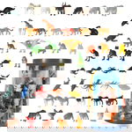Figurki Zwierzęta ZOO Zestaw XXL Zwierzątka Morskie Domowe Safari Dinozaury