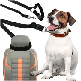 Smycz Samochodowa dla Psa Pasy Bezpieczeństwa dla Psa Kota do Auta 45-80 cm